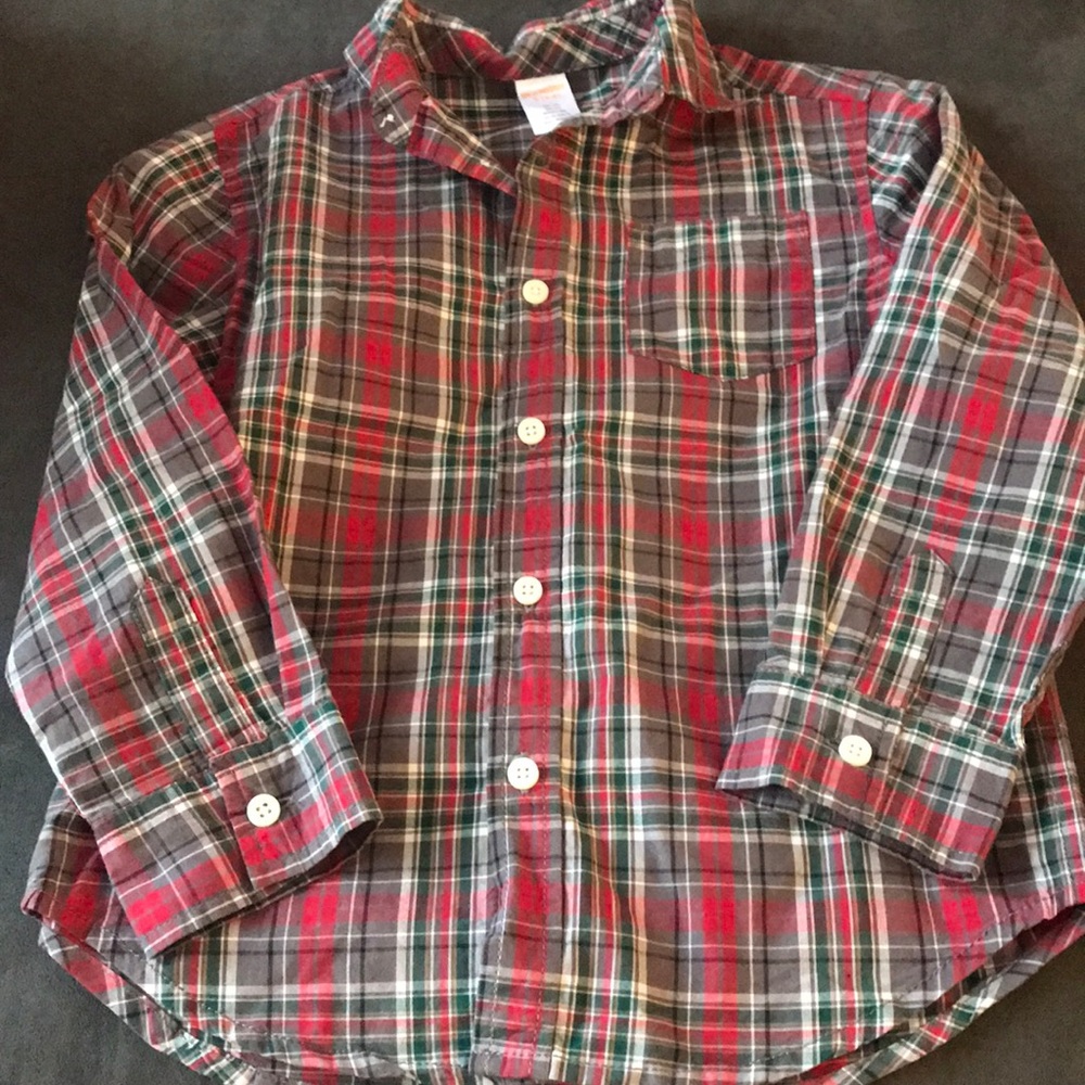 Plaid button up